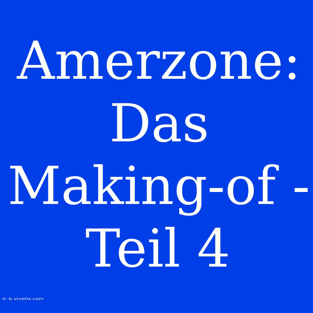 Amerzone: Das Making-of -  Teil 4