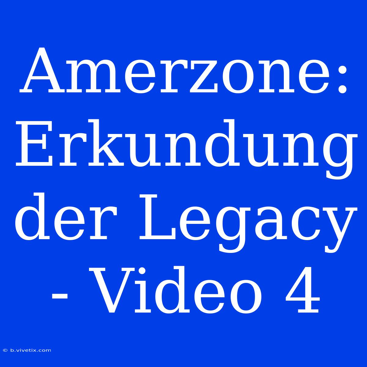 Amerzone: Erkundung Der Legacy - Video 4