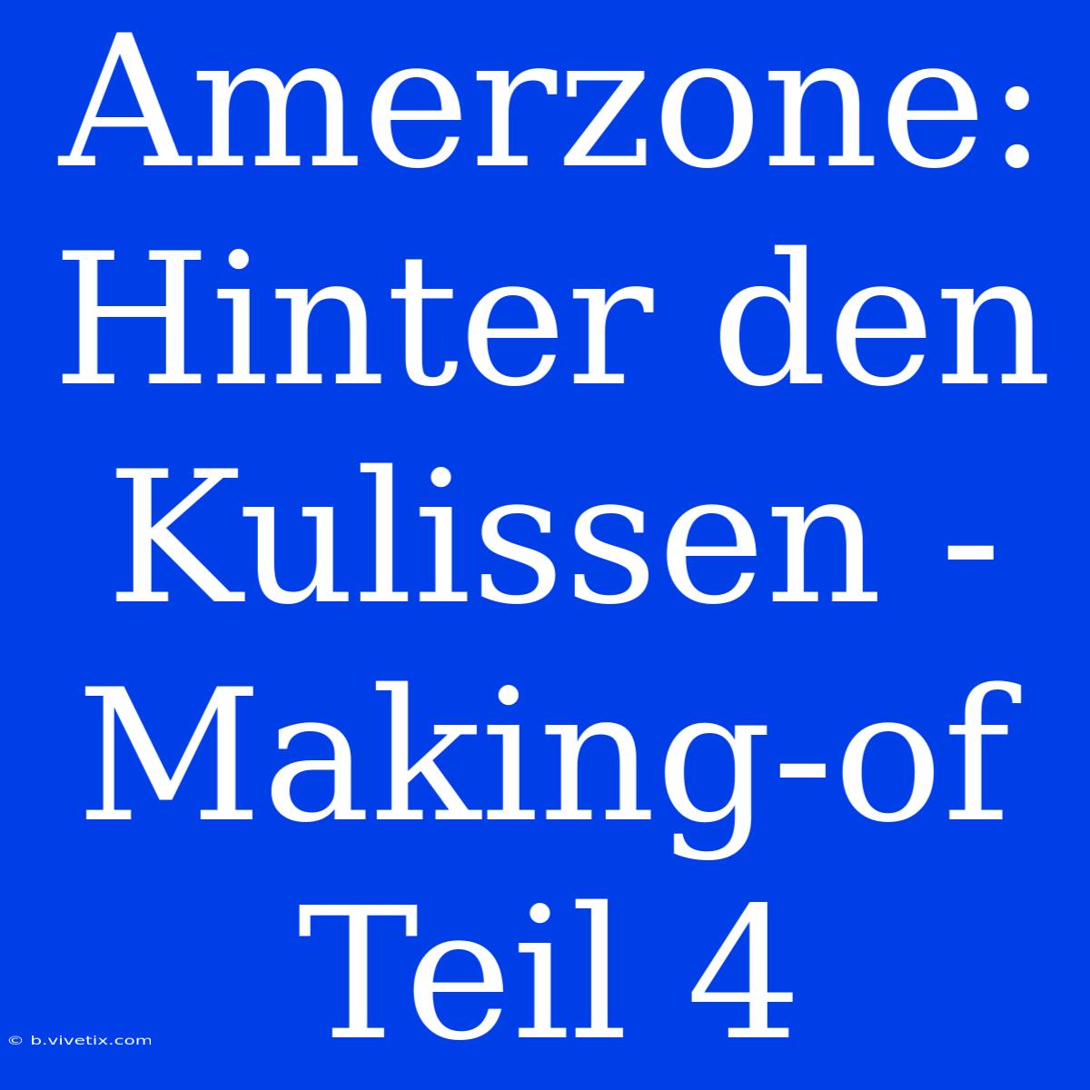 Amerzone: Hinter Den Kulissen - Making-of Teil 4