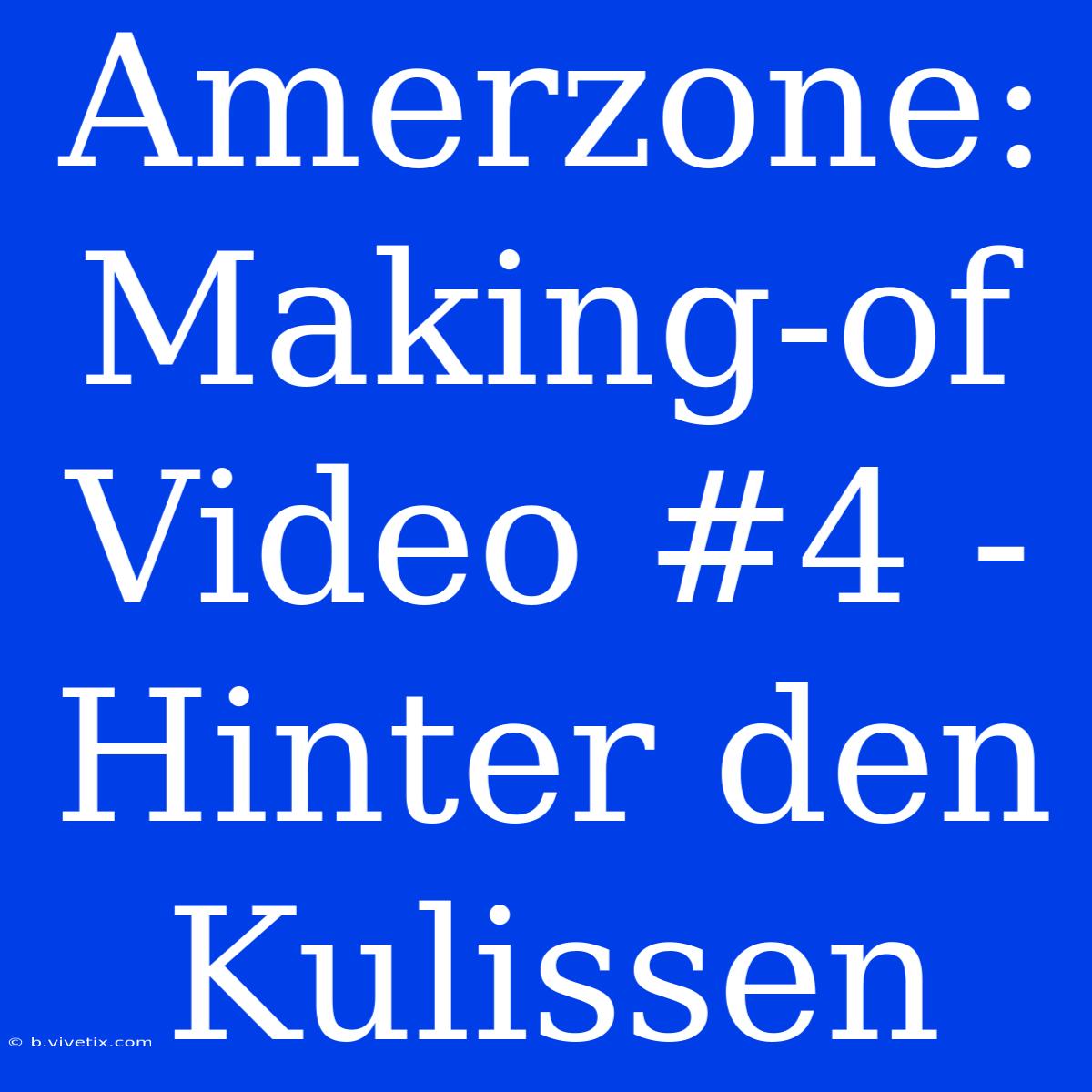 Amerzone: Making-of Video #4 - Hinter Den Kulissen