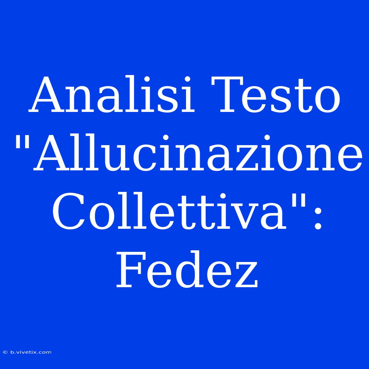 Analisi Testo 