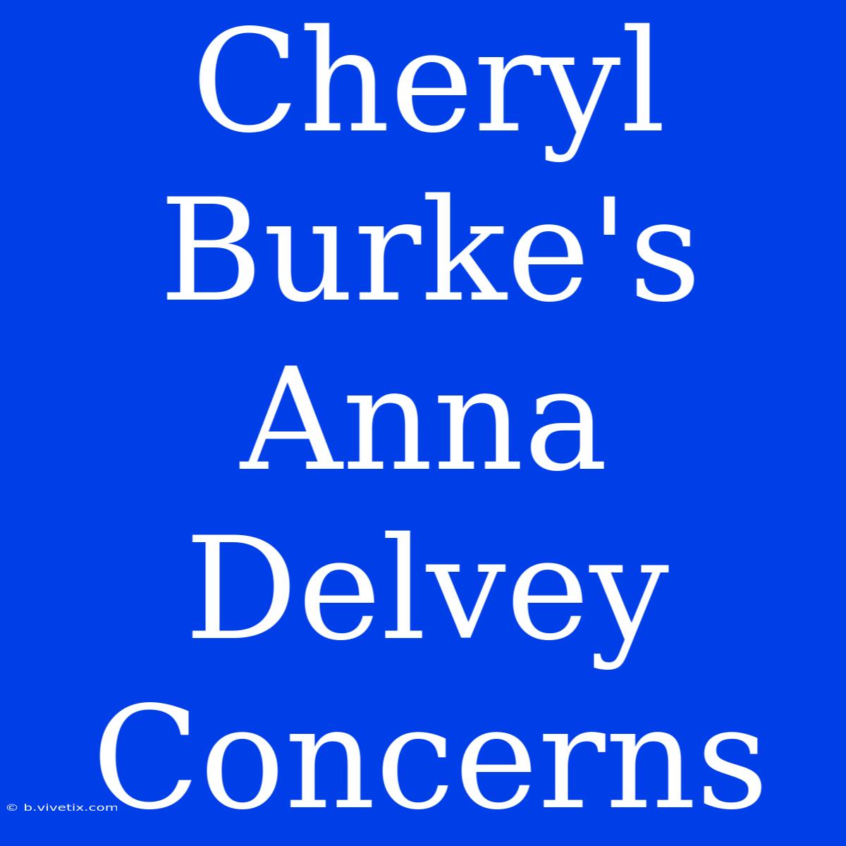 Cheryl Burke's Anna Delvey Concerns