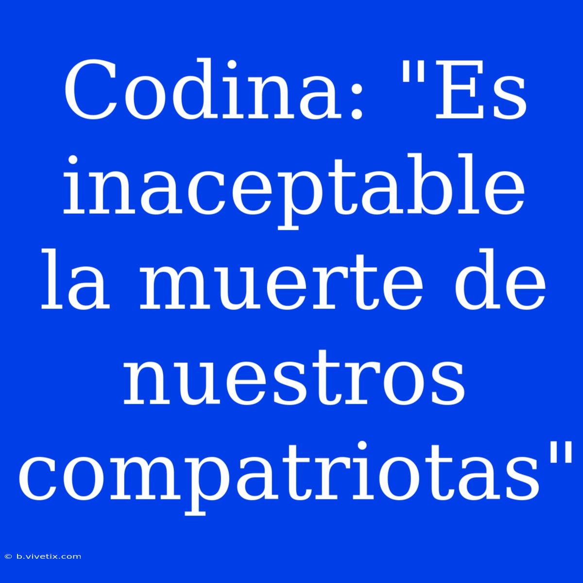 Codina: 