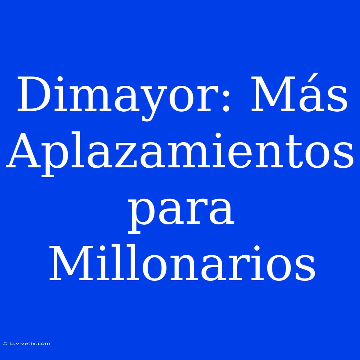 Dimayor: Más Aplazamientos Para Millonarios