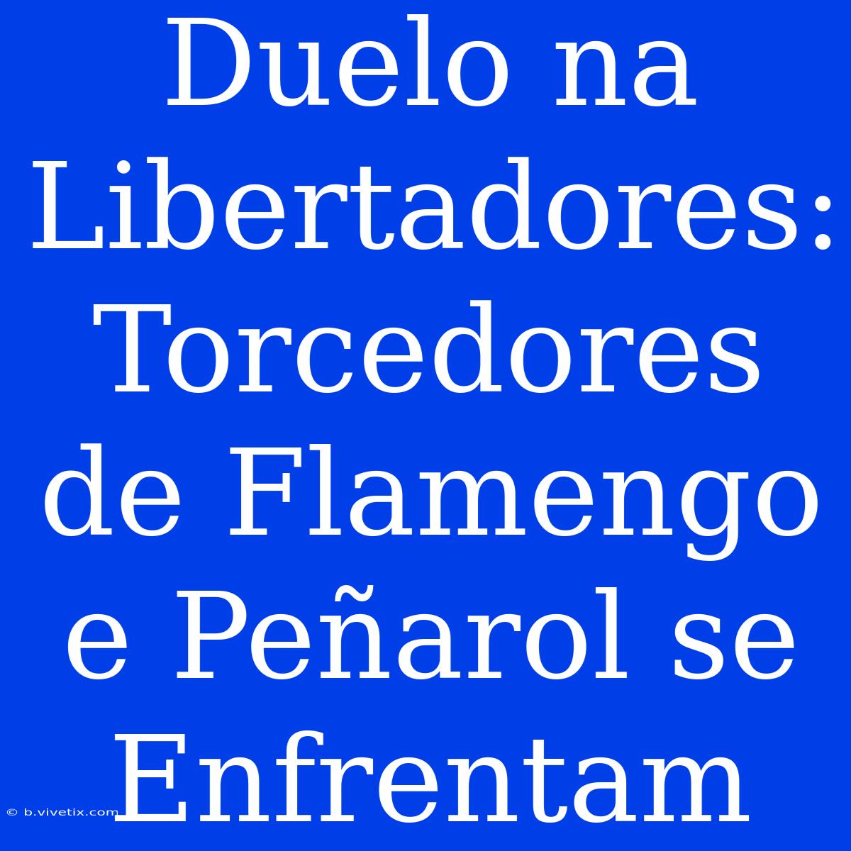 Duelo Na Libertadores: Torcedores De Flamengo E Peñarol Se Enfrentam