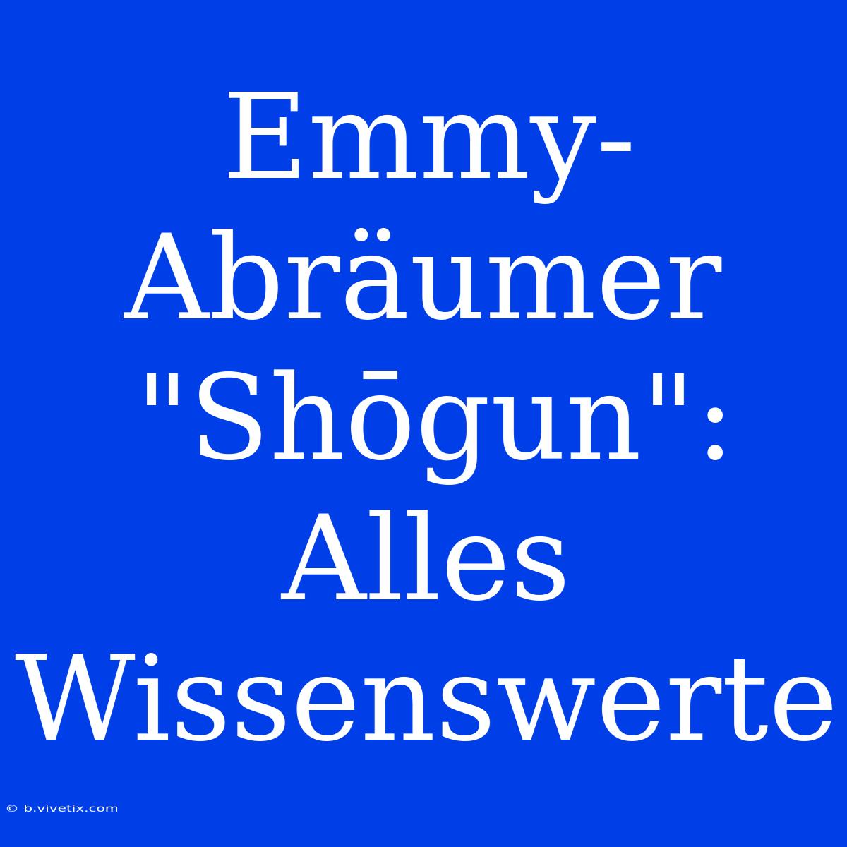 Emmy-Abräumer 