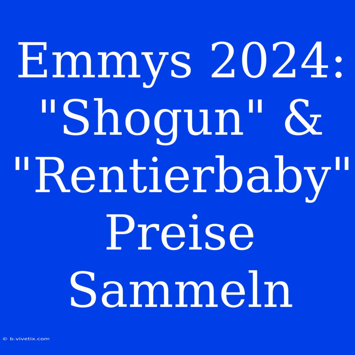 Emmys 2024: 