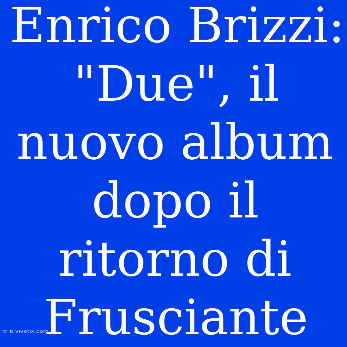 Enrico Brizzi: 