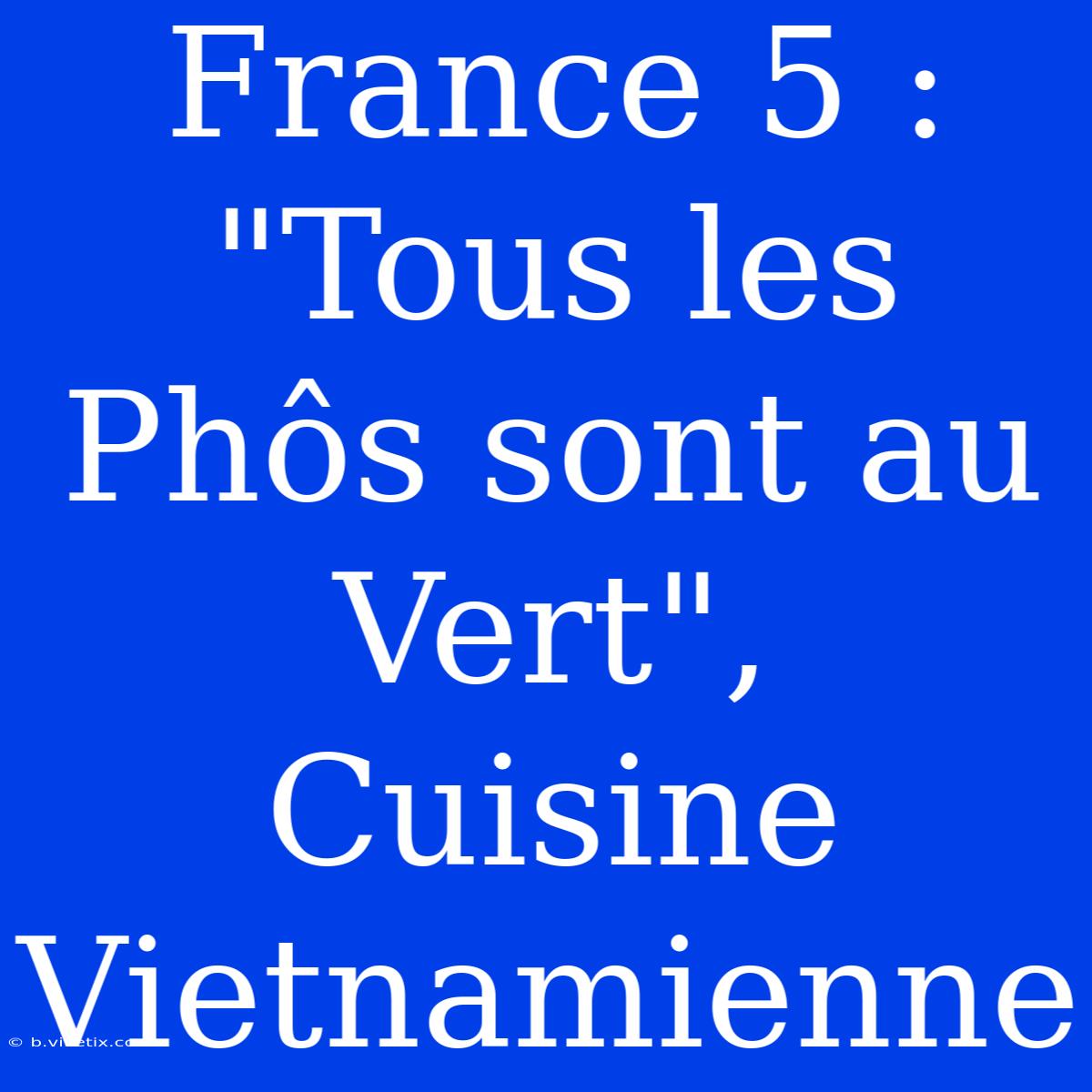 France 5 : 