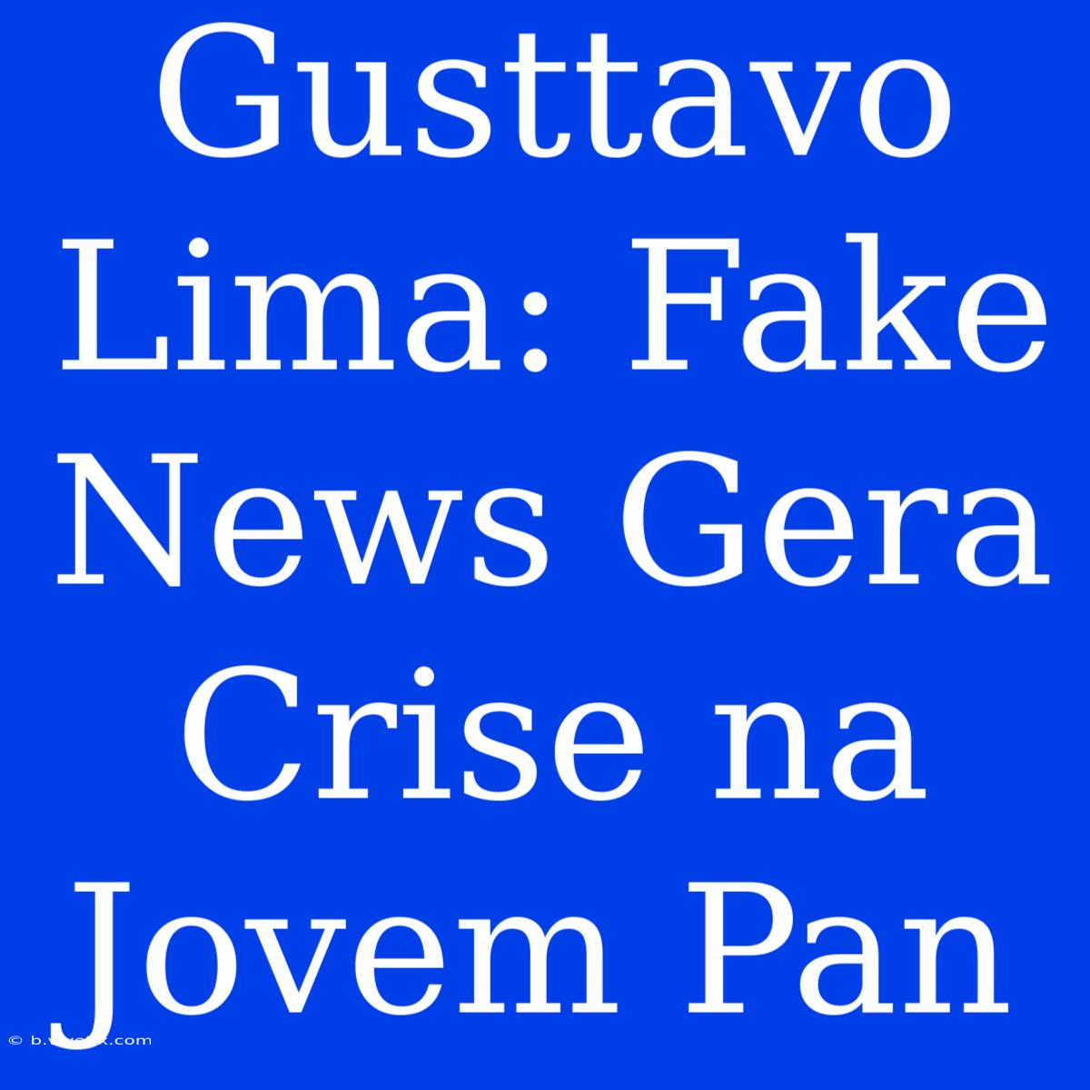 Gusttavo Lima: Fake News Gera Crise Na Jovem Pan