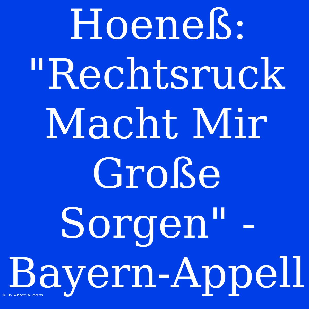 Hoeneß: 