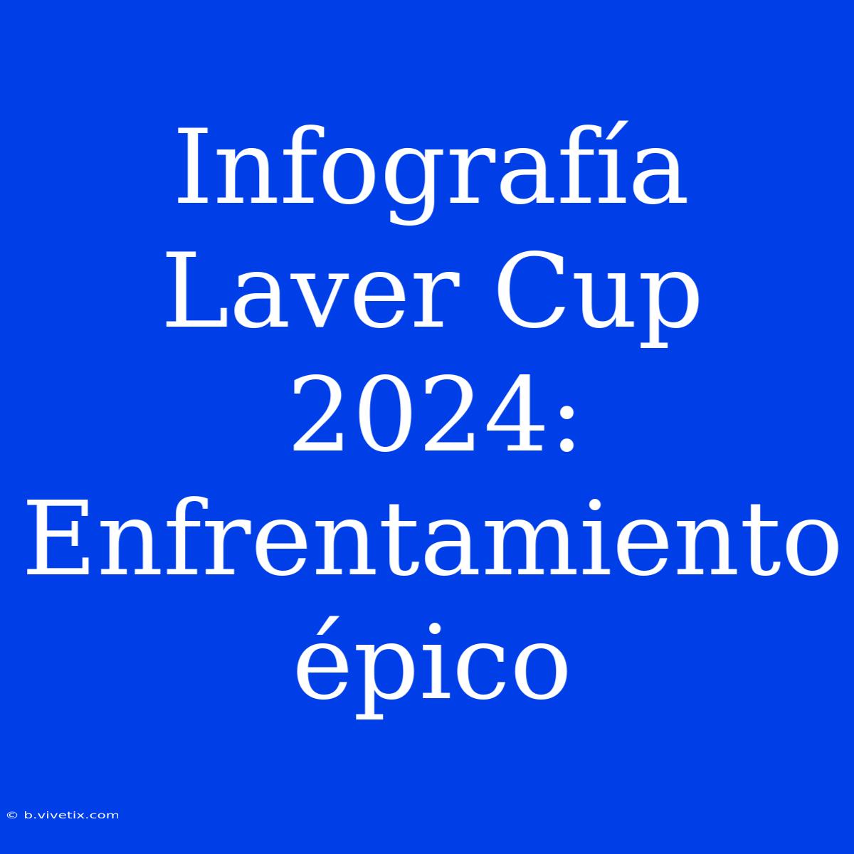 Infografía Laver Cup 2024: Enfrentamiento Épico