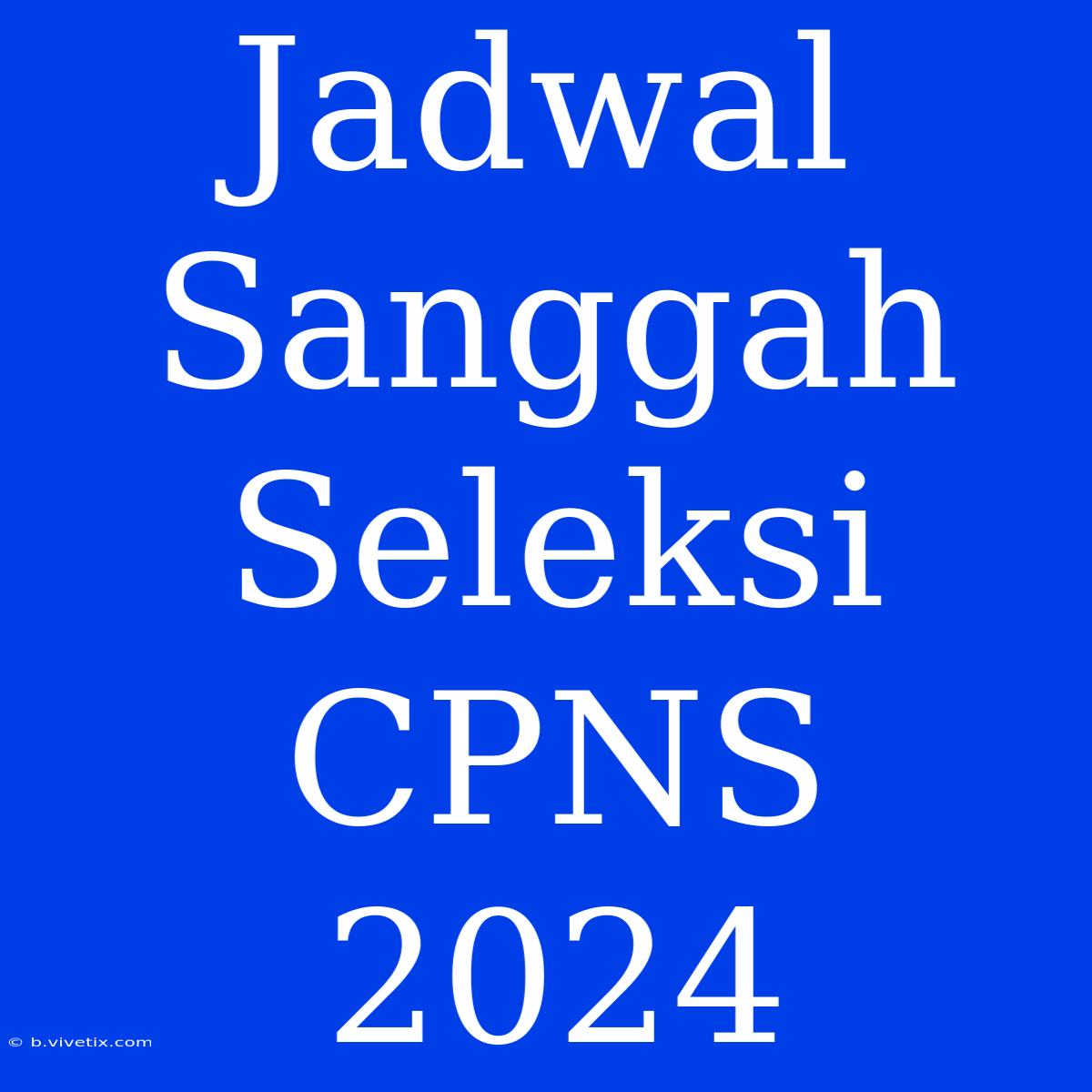 Jadwal Sanggah Seleksi CPNS 2024