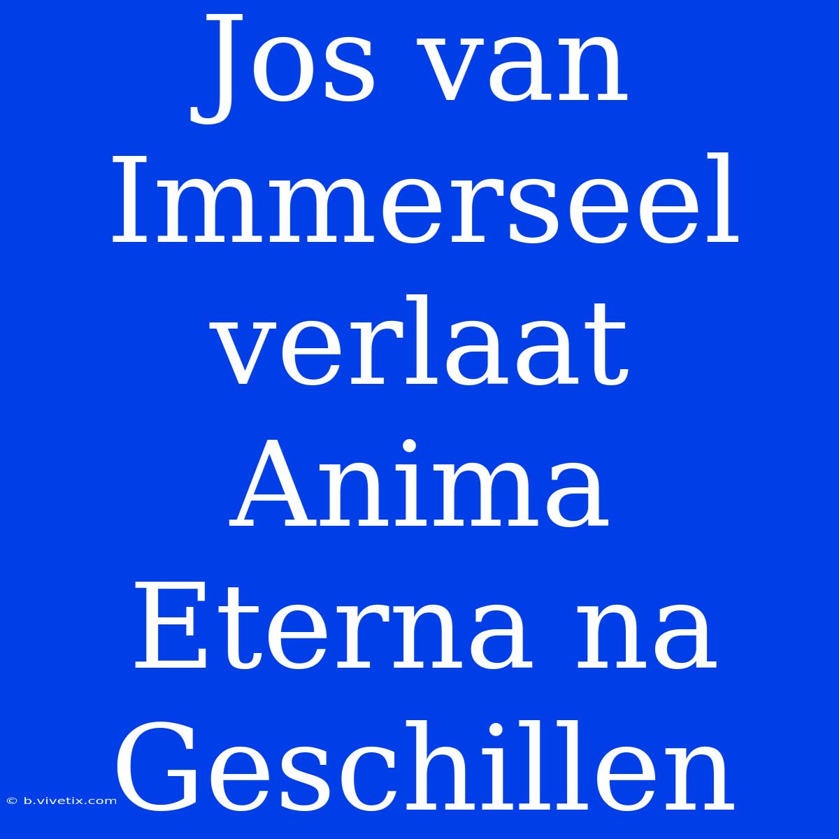 Jos Van Immerseel Verlaat Anima Eterna Na Geschillen 