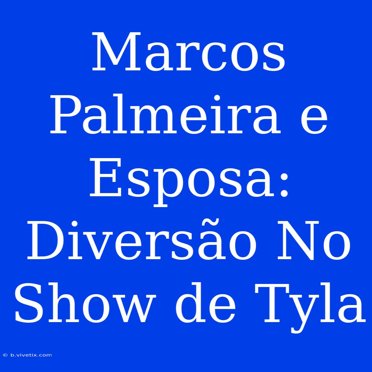 Marcos Palmeira E Esposa: Diversão No Show De Tyla 