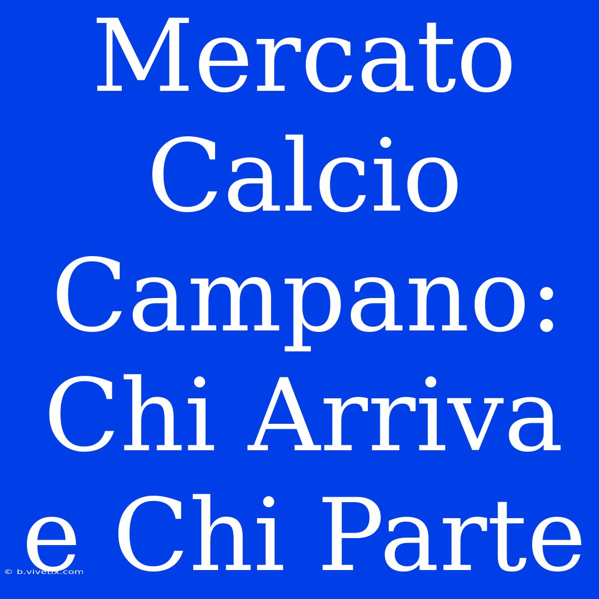 Mercato Calcio Campano: Chi Arriva E Chi Parte