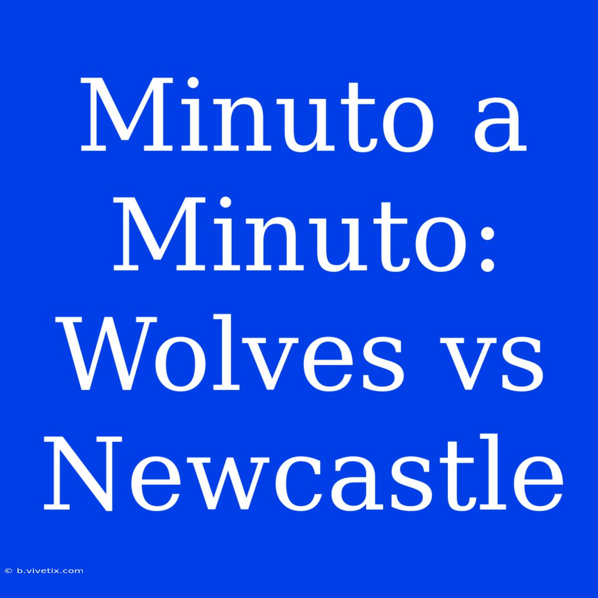 Minuto A Minuto: Wolves Vs Newcastle