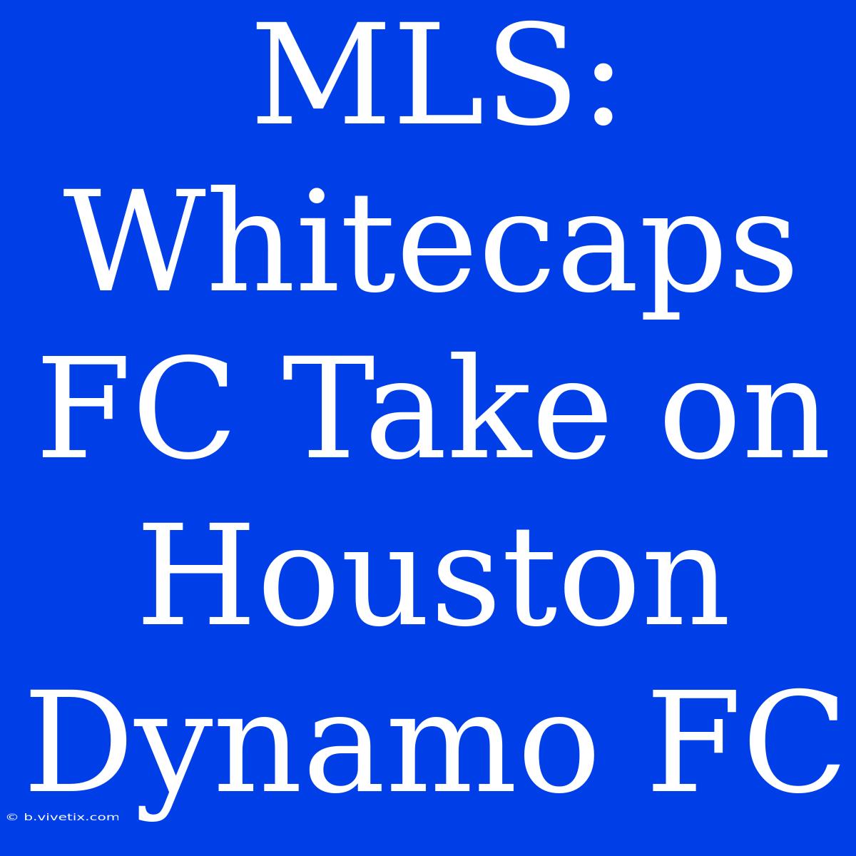 MLS: Whitecaps FC Take On Houston Dynamo FC