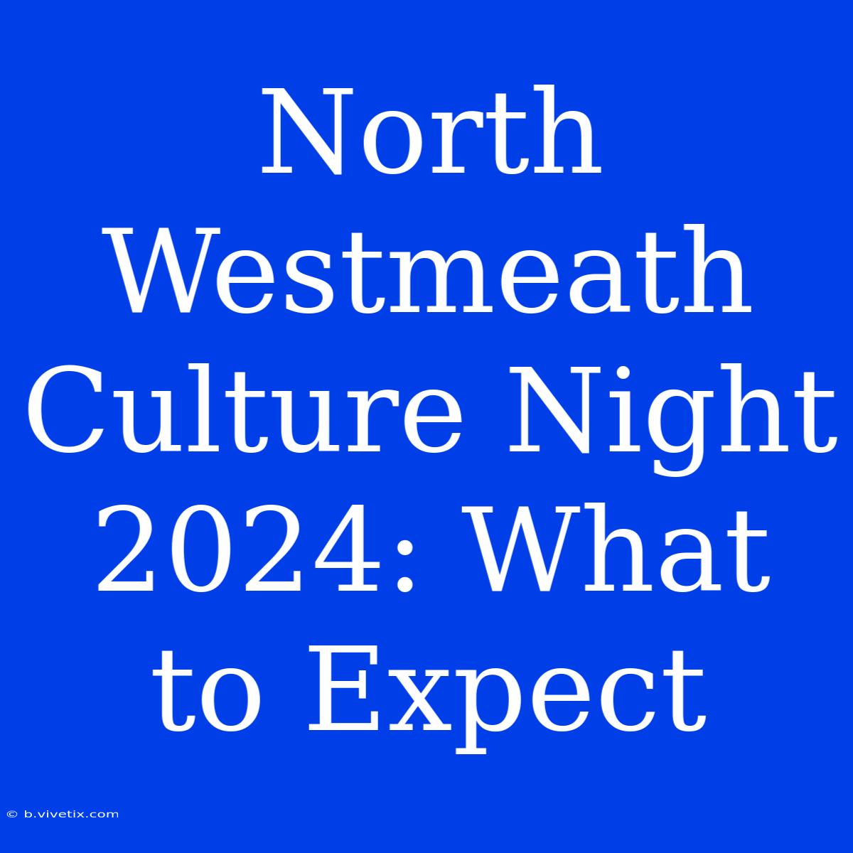 North Westmeath Culture Night 2024: What To Expect