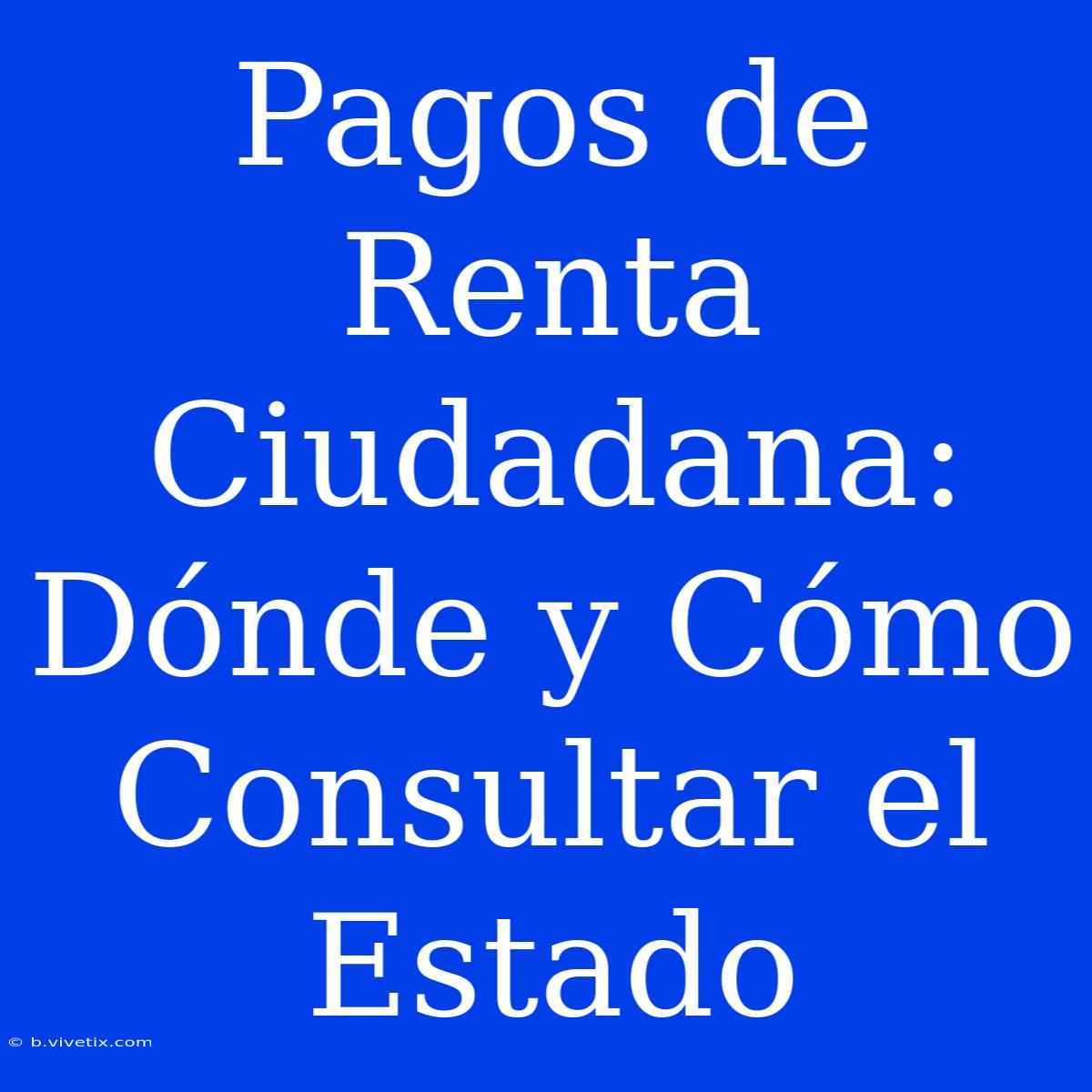 Pagos De Renta Ciudadana: Dónde Y Cómo Consultar El Estado