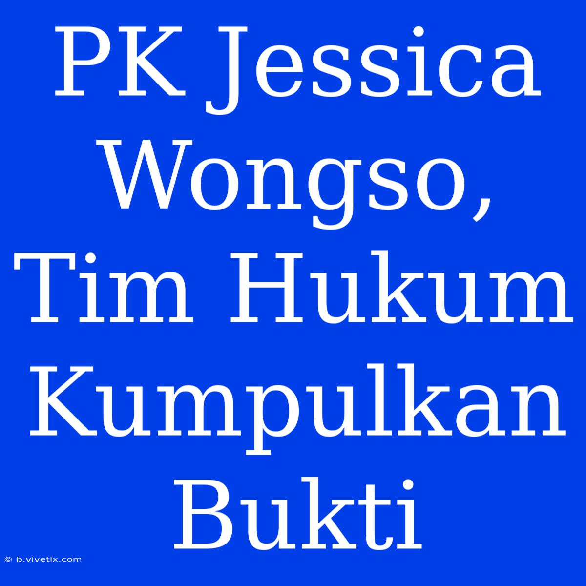 PK Jessica Wongso, Tim Hukum Kumpulkan Bukti