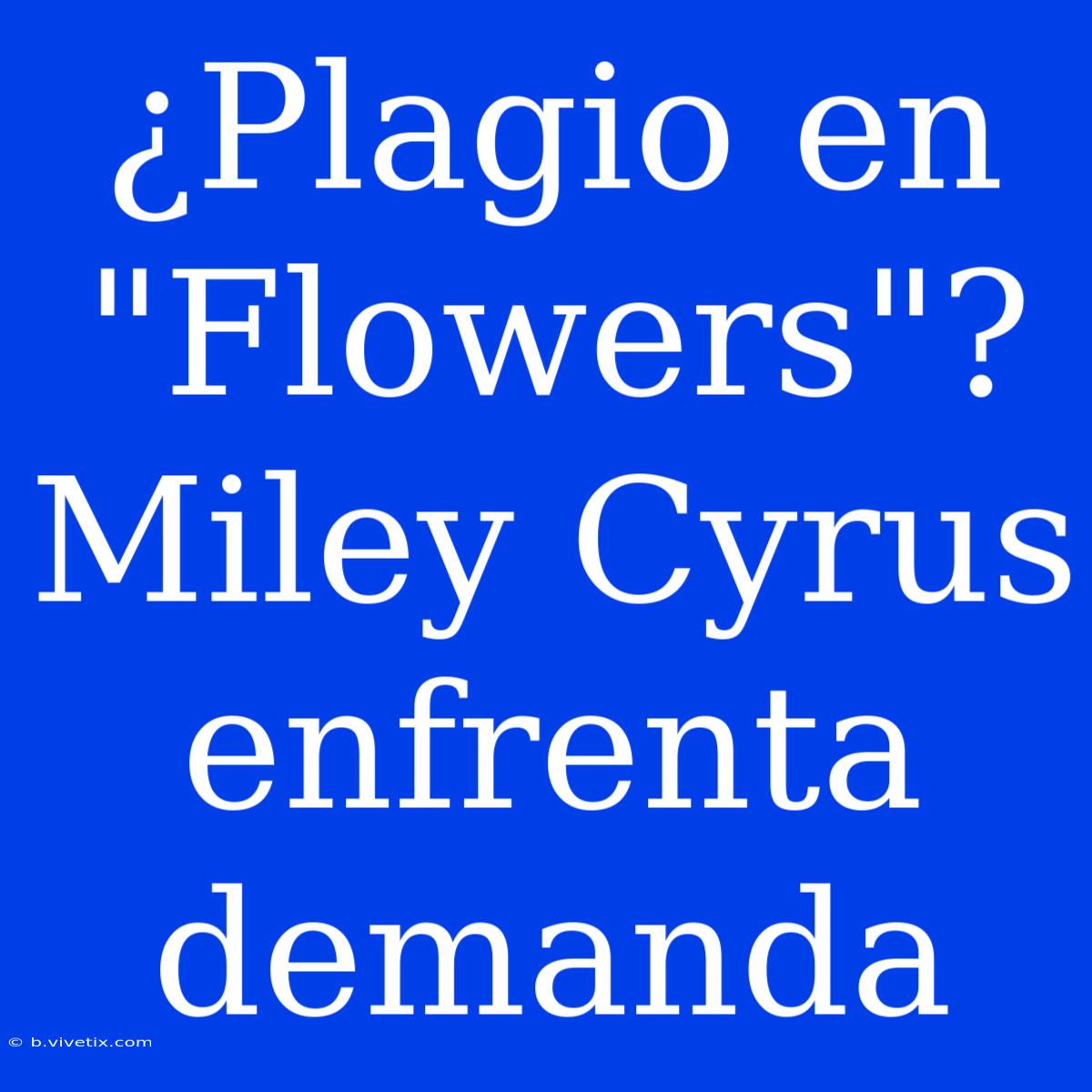 ¿Plagio En 