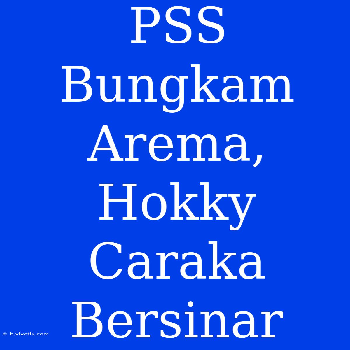 PSS Bungkam Arema, Hokky Caraka Bersinar