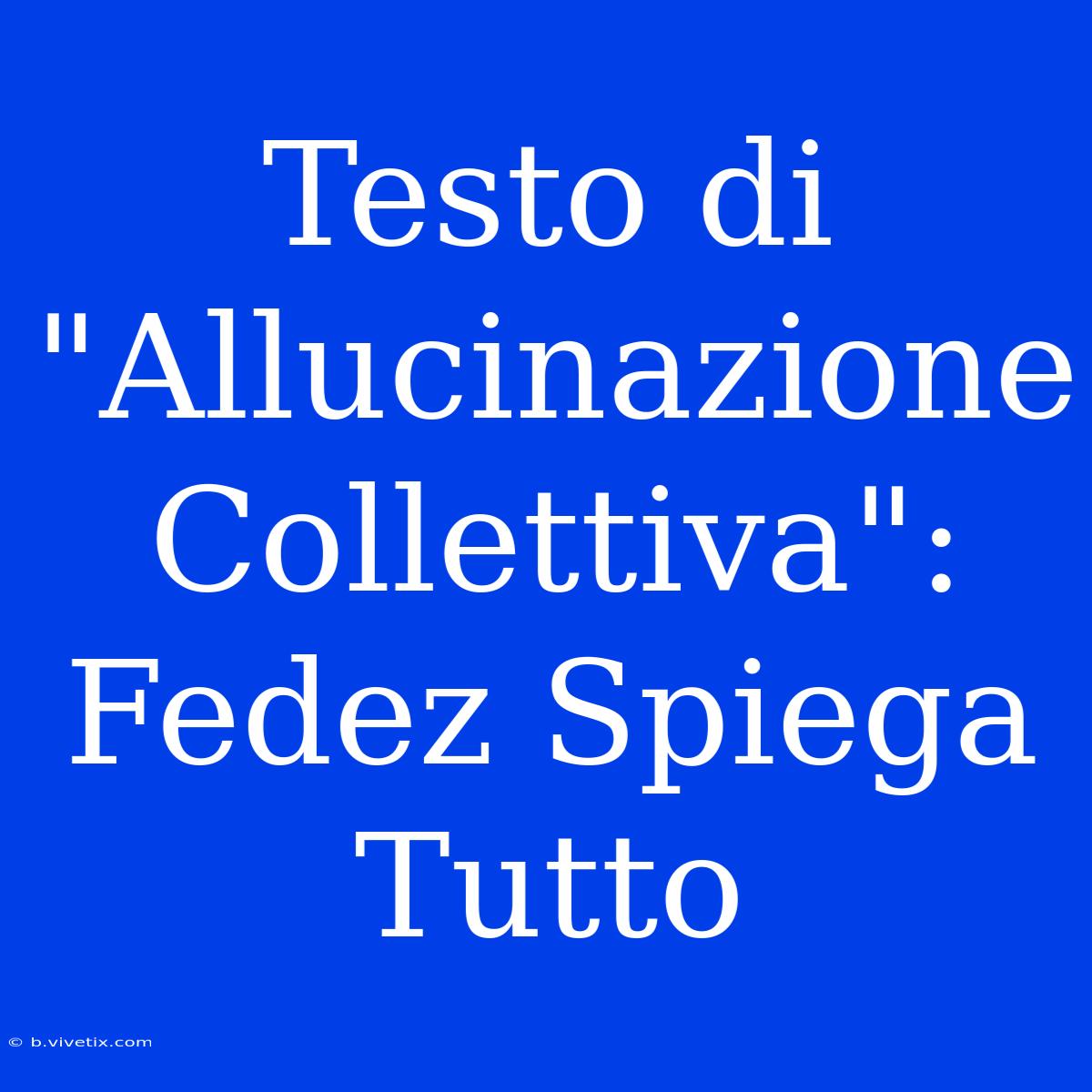 Testo Di 