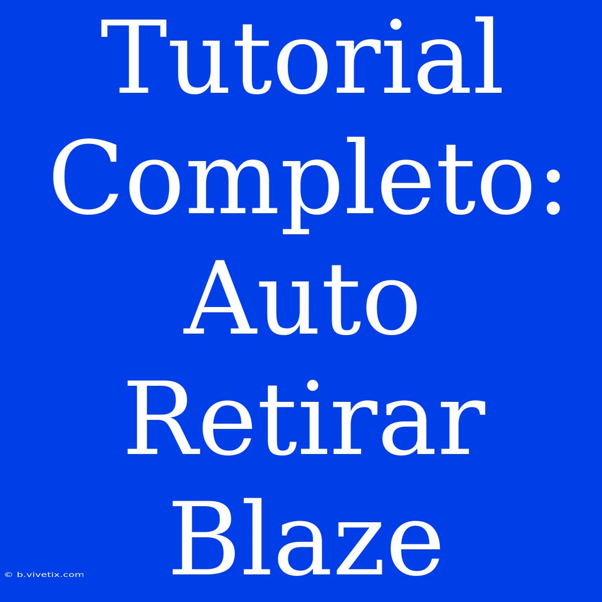 Tutorial Completo: Auto Retirar Blaze