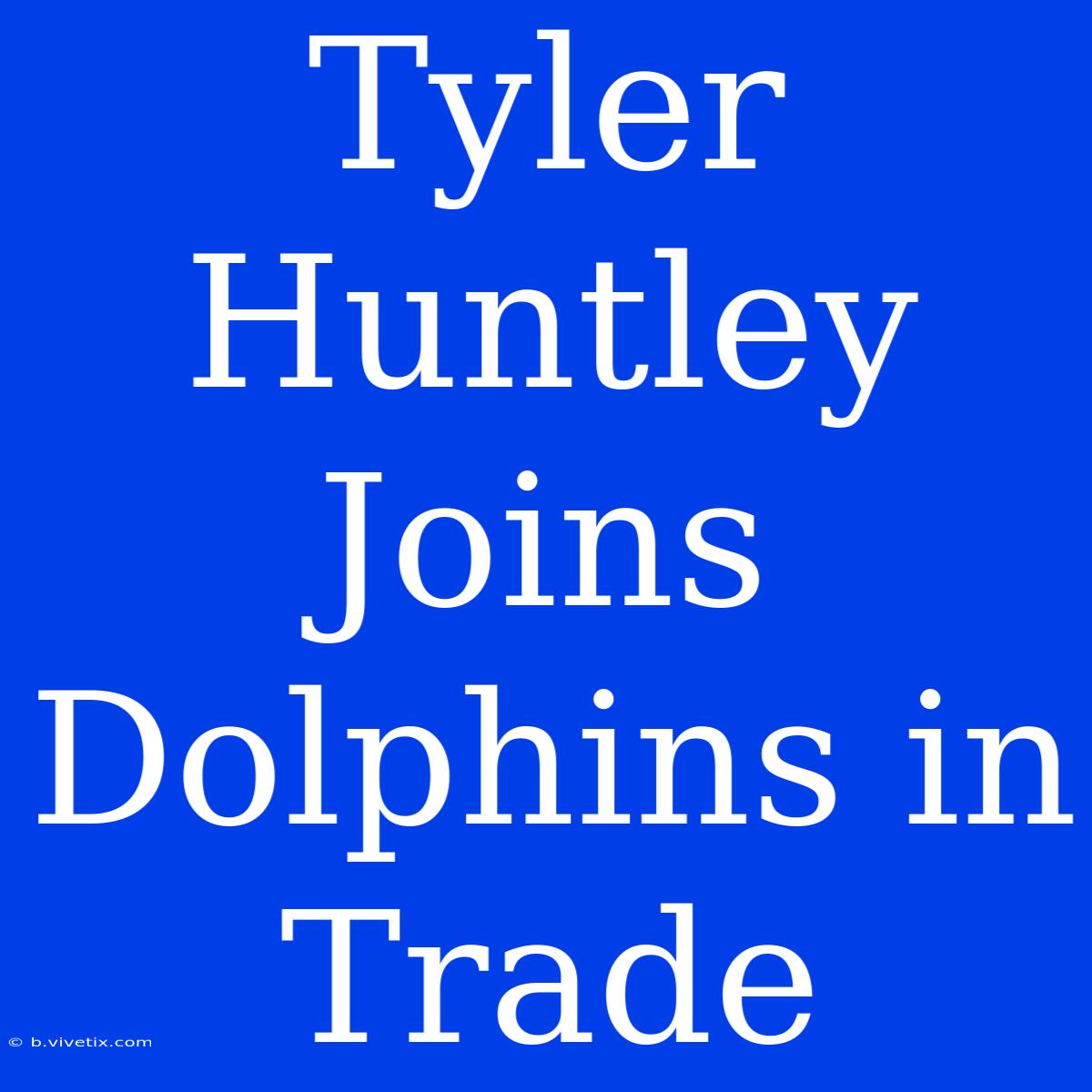 Tyler Huntley Joins Dolphins In Trade