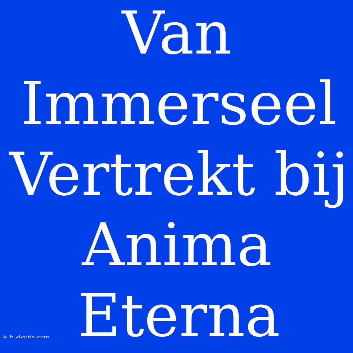 Van Immerseel Vertrekt Bij Anima Eterna