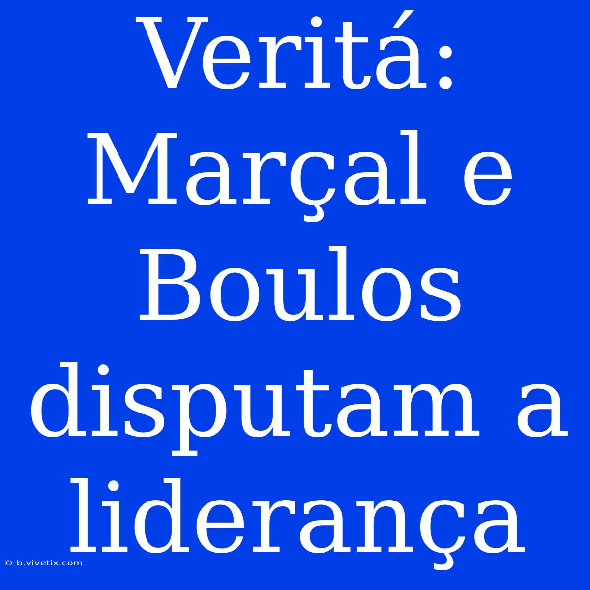 Veritá: Marçal E Boulos Disputam A Liderança