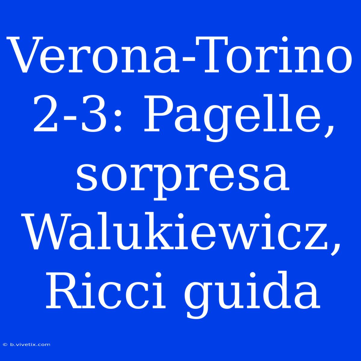 Verona-Torino 2-3: Pagelle, Sorpresa Walukiewicz, Ricci Guida