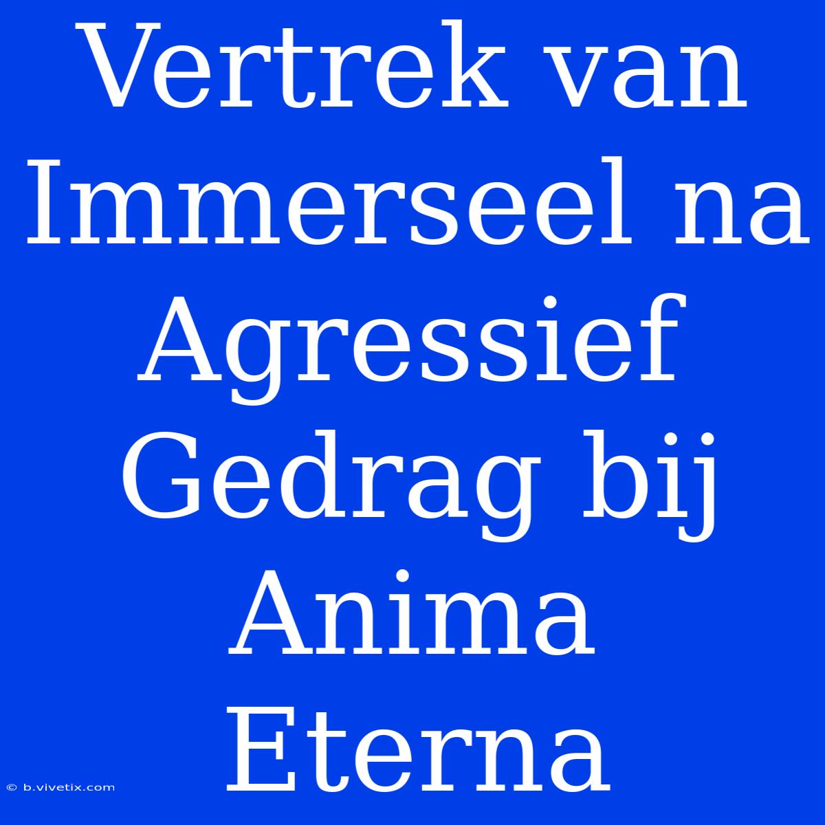 Vertrek Van Immerseel Na Agressief Gedrag Bij Anima Eterna